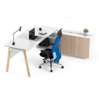 รูปภาพสำหรับ Modernform Manager Desk Right Cabinet Asdish A 160x160