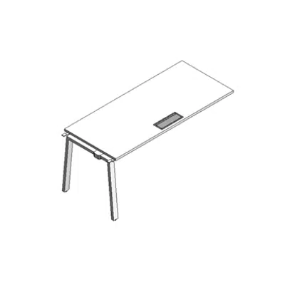 Image for Modernform Extension Desk Cosmos 160x70 Z