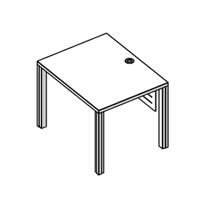 Image for Modernform Single Desk Neon A NA1008GM