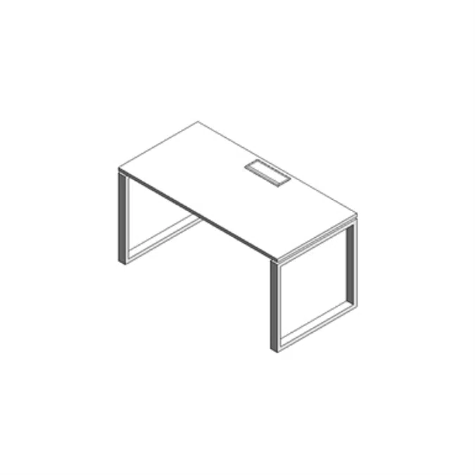 Modernform Single Desk Cosmos 140x70 O