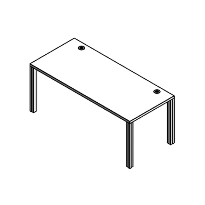 Modernform Single Desk Neon A NA1808GX