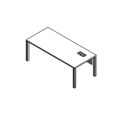 obraz dla Modernform Executive Desk Neon A NAEX2009MT42R