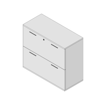Image for Modernform File Drawer Cabinet Universal 4 S 80x40