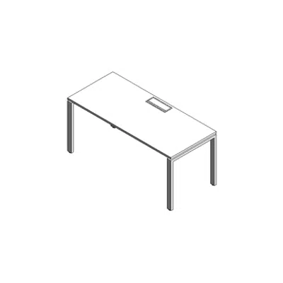 bilde for Modernform Single Desk Cosmos 160x70 U