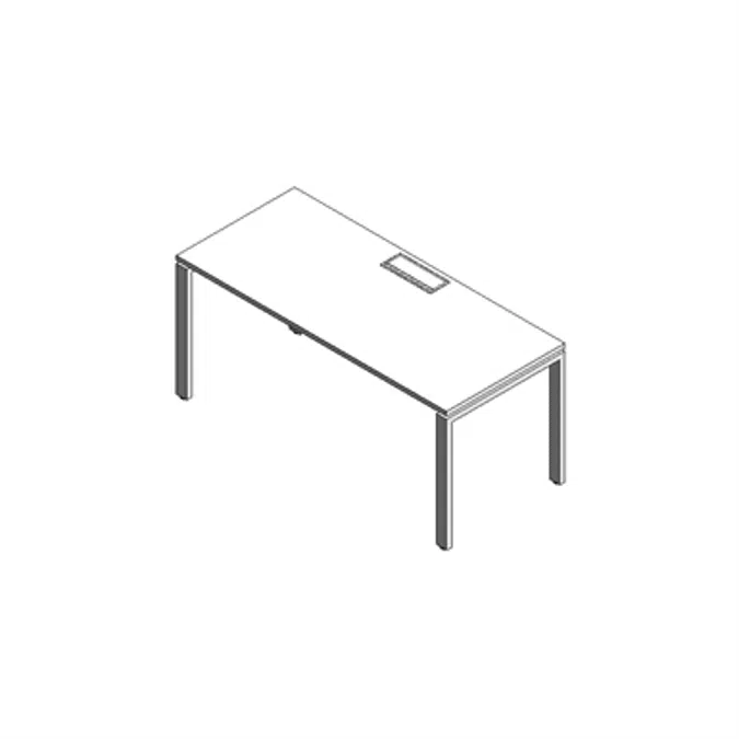 Modernform Single Desk Cosmos 160x70 U
