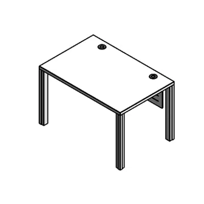 Image for Modernform Single Desk Neon A NA1208GM