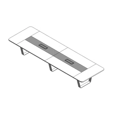 Image for Modernform Conference Table Kontrol HG 420x130