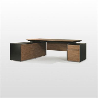 Modernform Desk with Left Cabinet EXM4  225x195图像