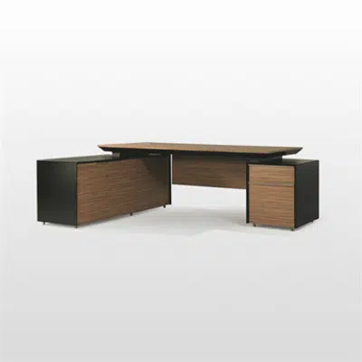 Image for Modernform Desk with Left Cabinet EXM4  225x195