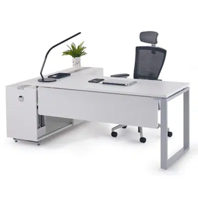 kuva kohteelle Modernform Manager Desk Right Cabinet Cosmos O 180x160