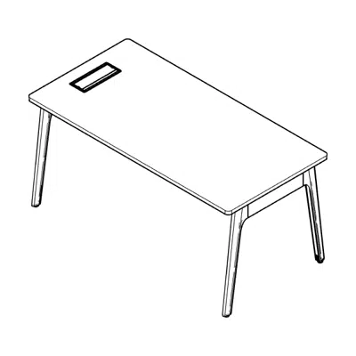 Immagine per Modernform Orbix Manager Desk with Right-hand Flip-up