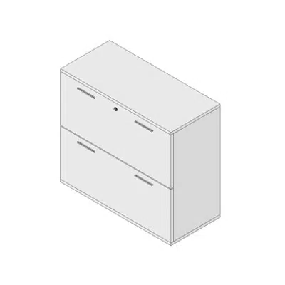 Modernform File Drawer Cabinet Universal 4 N 80x40图像