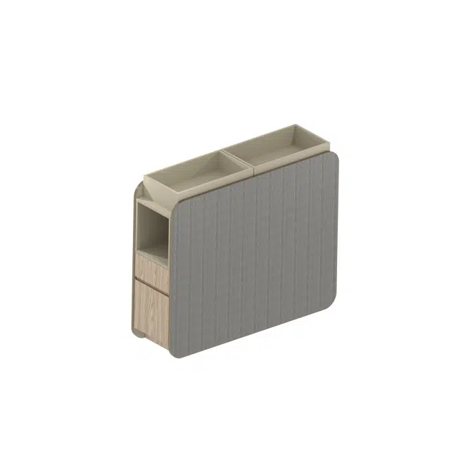Modernform Orbix Expansion Drawer Cabinet Divider