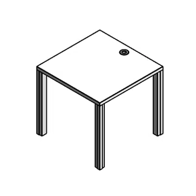 bilde for Modernform Single Desk Neon A NA0808GX
