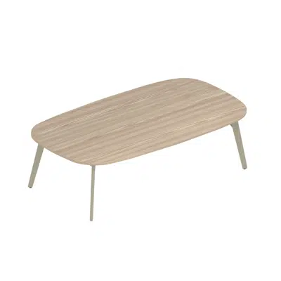 Image for Modernform Orbix Expansion Meeting Table without Center Leg with Straight Leg and Power Outlet - 2614BBP