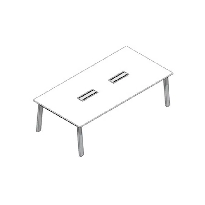 Modernform Meeting Table Zynergy 240x120