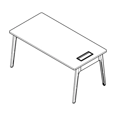 Immagine per Modernform Orbix Manager Desk with Left-hand Flip-up