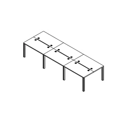 Immagine per Modernform Double Desk 6 Seat Neon A NA6SL1206G