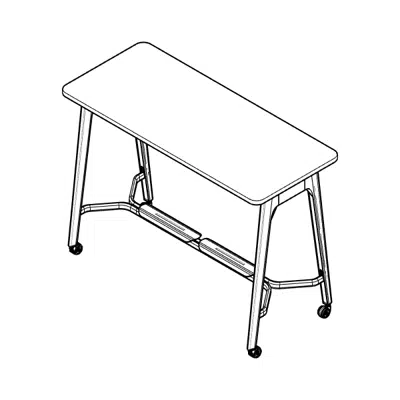 Immagine per Modernform Orbix High Table with Casters Leg