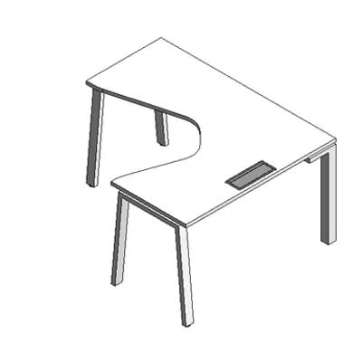 Immagine per Modernform L-Shape Right Desk Cosmos 140x120 Z