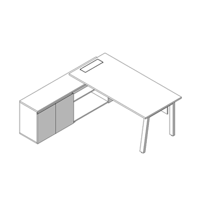 Image for Modernform Double Desk 4 Seat Zynergy  180x180