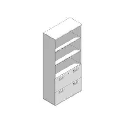 Image for Modernform Openfile Drawer Cabinet Universal 24 S 80x40