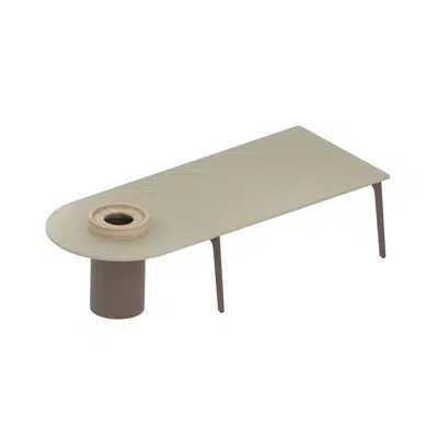 Image for Modernform Orbix Expansion Meeting Table with Semi-circular Extension
