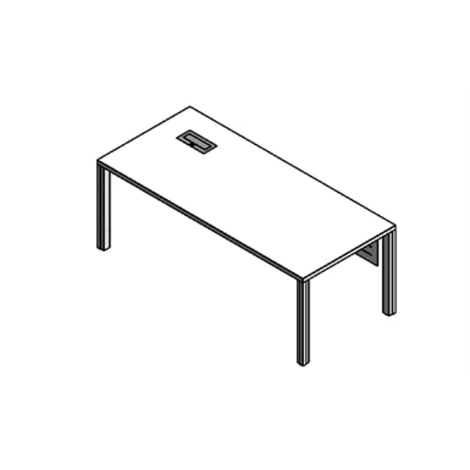 Modernform Executive Desk Neon A NAEX2009MT42L