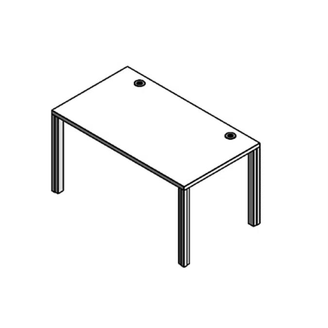 Modernform Single Desk Neon A NA1408GX