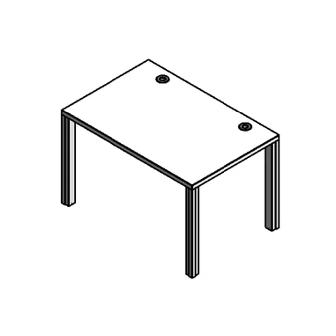 Modernform Single Desk Neon A NA1208GX