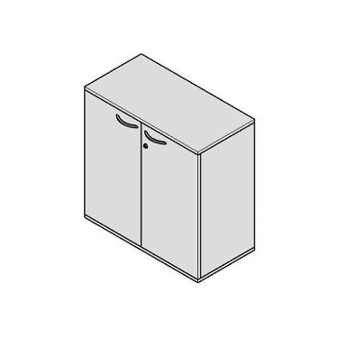 BIM objects - Free download! Modernform Hinge Doors Cabinet Universal 3 ...