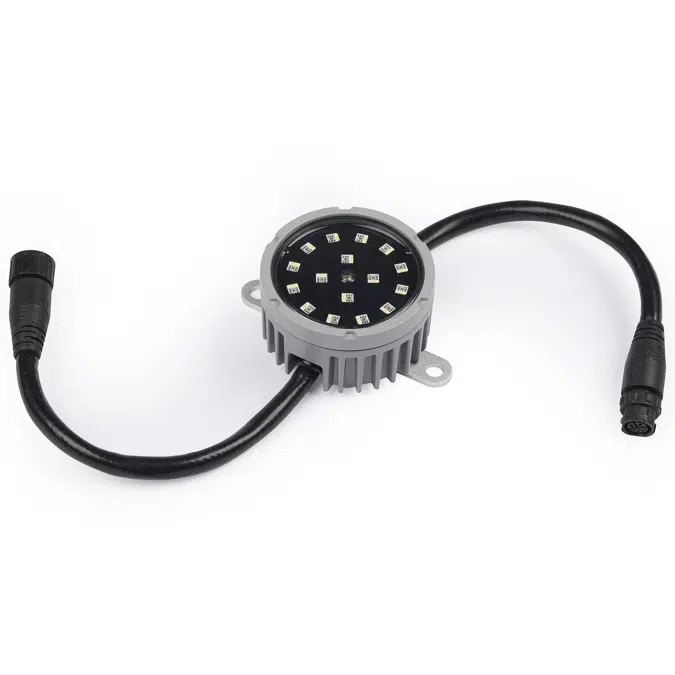 Exterior Dot-HP Pro Outdoor-Rated, High-Output RGBW LED Connector-Based Dot