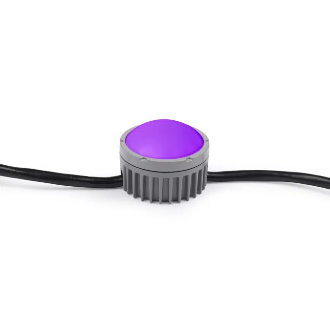Exterior Dot-HP Pro Outdoor-Rated, High-Output RGBW LED Connector-Based Dot
