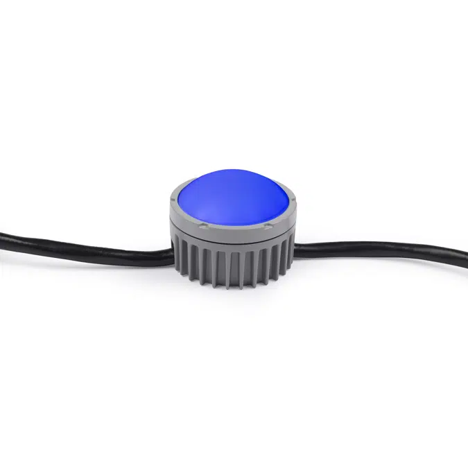 Exterior Dot-HP Pro Outdoor-Rated, High-Output RGBW LED Connector-Based Dot