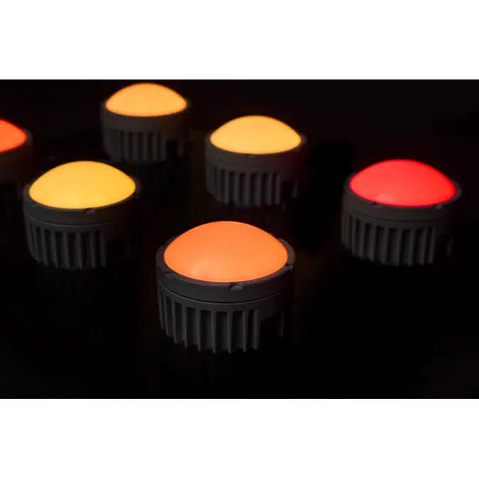 Exterior Dot-HP Pro Outdoor-Rated, High-Output RGBW LED Connector-Based Dot