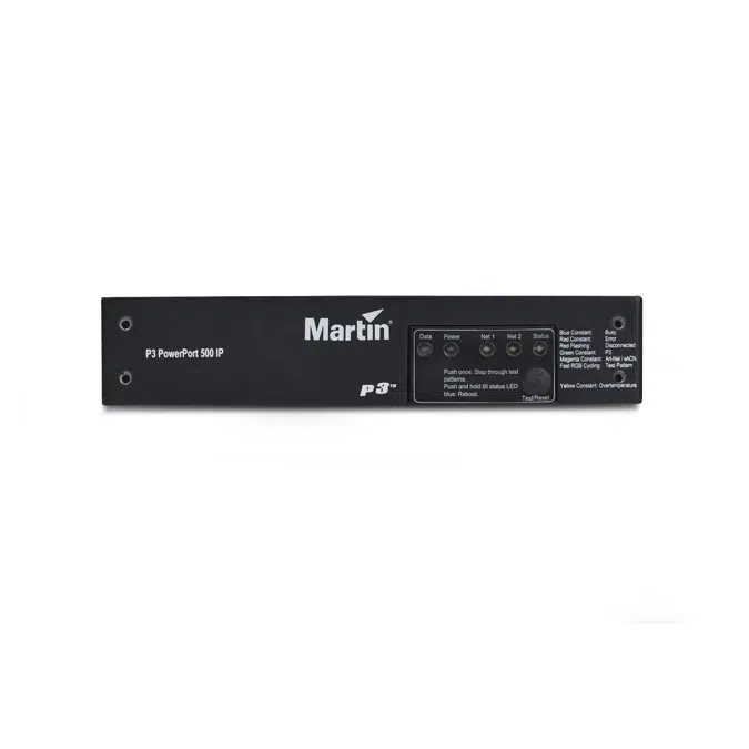 P3 PowerPort 500 IP Rental Indoor/Outdoor Power+Data Unit for Martin Creative LED Fixtures