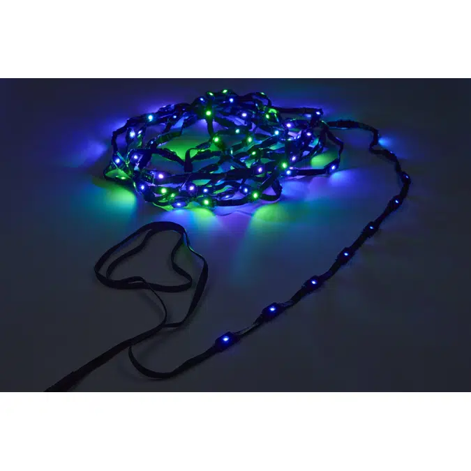 Exterior Dot-1 Pro Outdoor-Rated, String-Based RGBW LED Dots - Small