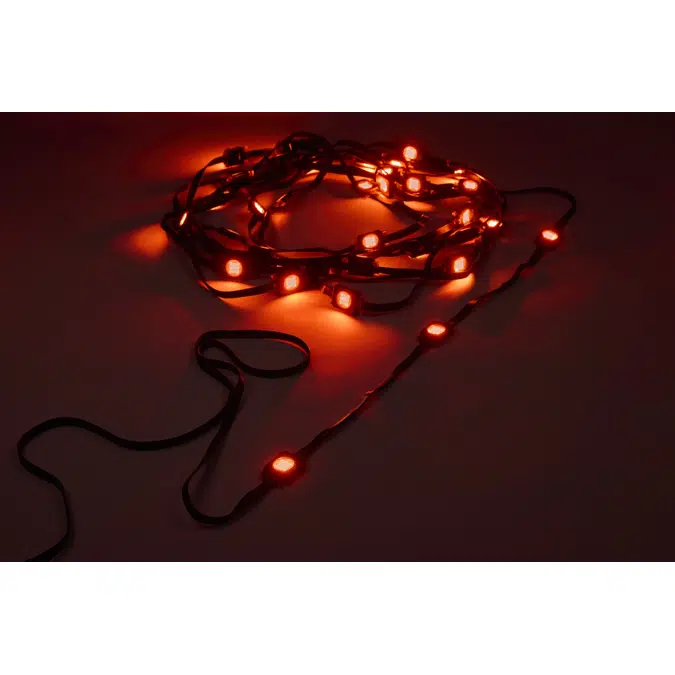 Exterior Dot-9 Pro Outdoor-Rated, String-Based RGBW LED Dots - Large