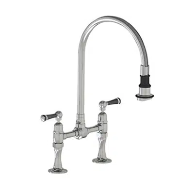 Imagem para Jaclo 1015-W-BSS Pull-Off Spray Faucet}