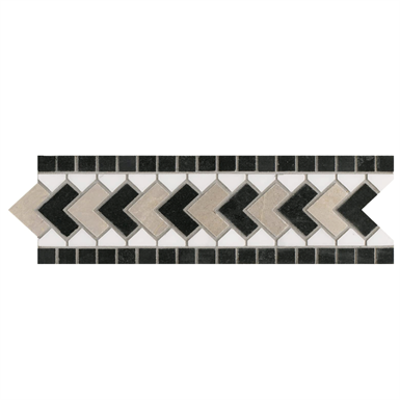 Image for Arizona Tile Sterling 4x12 Inch Diamond Listelle