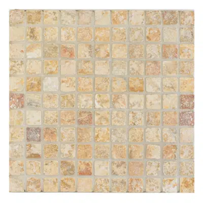 Arizona Tile Scabos 12x12 Inch Tumbled Travertine Mosaic Tile图像