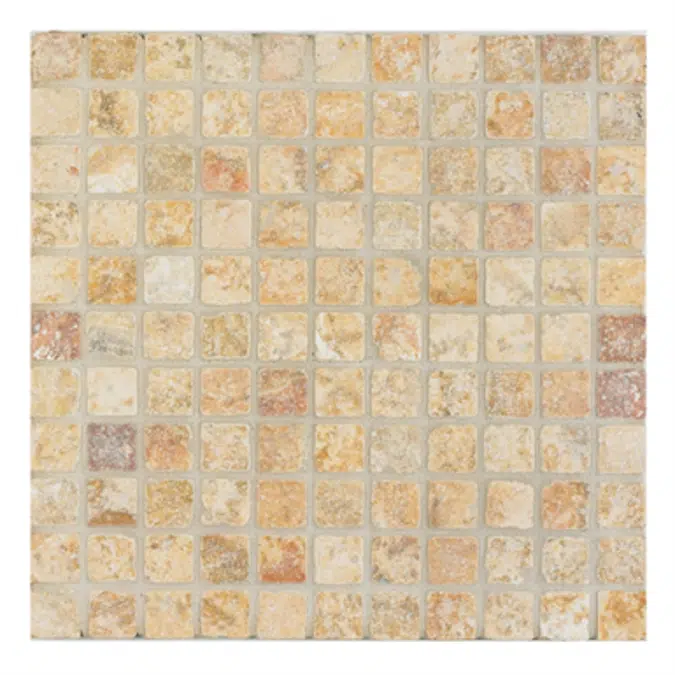 Arizona Tile Scabos 12x12 Inch Tumbled Travertine Mosaic Tile