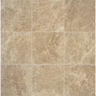 Arizona Tile Emperador Light 4x4 Inch Tumbled Marble Tile 이미지