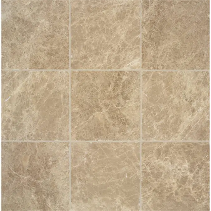 Arizona Tile Emperador Light 4x4 Inch Tumbled Marble Tile