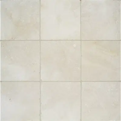 Arizona Tile Crema Marfil 4x4 Inch Tumbled Marble Tile için görüntü