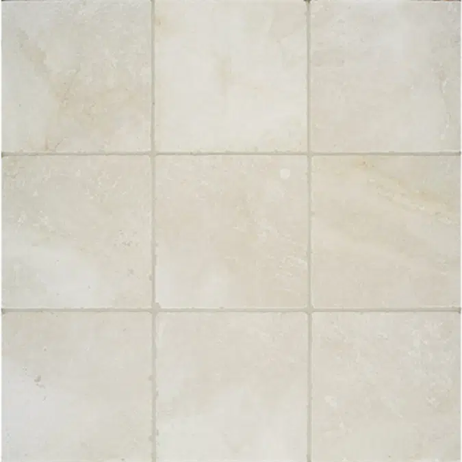 Arizona Tile Crema Marfil 4x4 Inch Tumbled Marble Tile