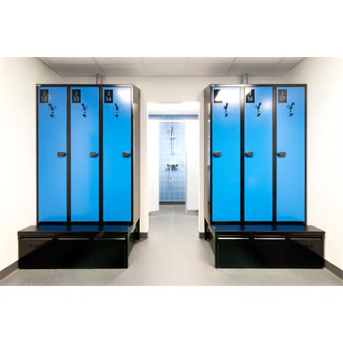 Clothing locker H401