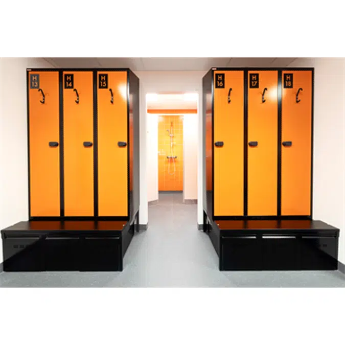 Clothing locker H401