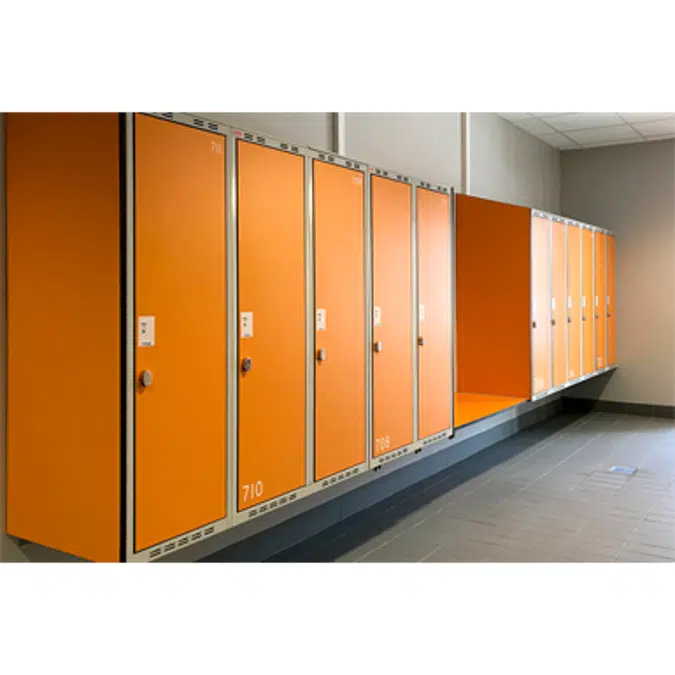 Clothing locker L401