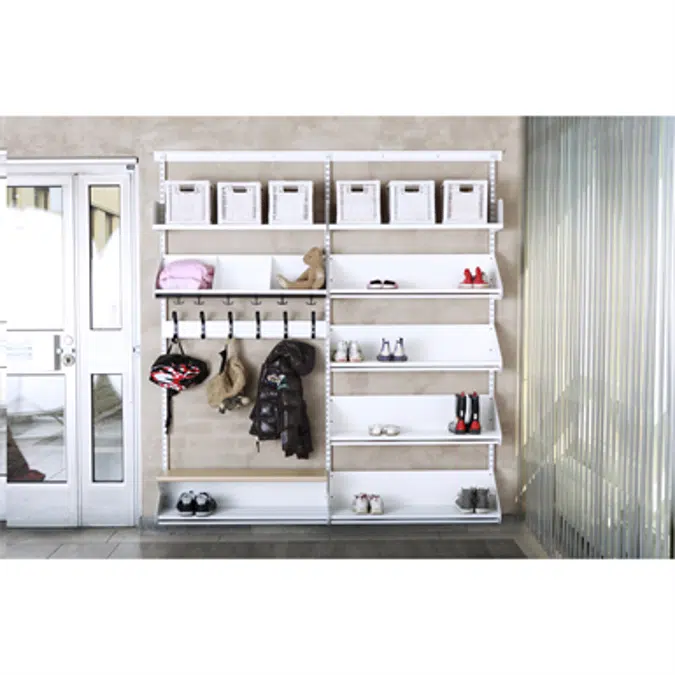 BST shoe shelf without dividers